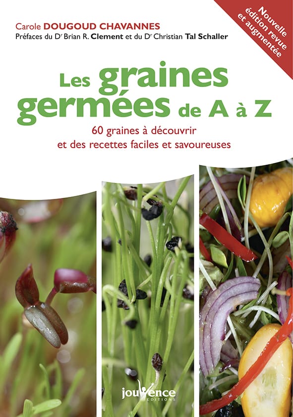 Les graines germées de A à Z - Éditions Jouvence - L'éditeur du bien-être